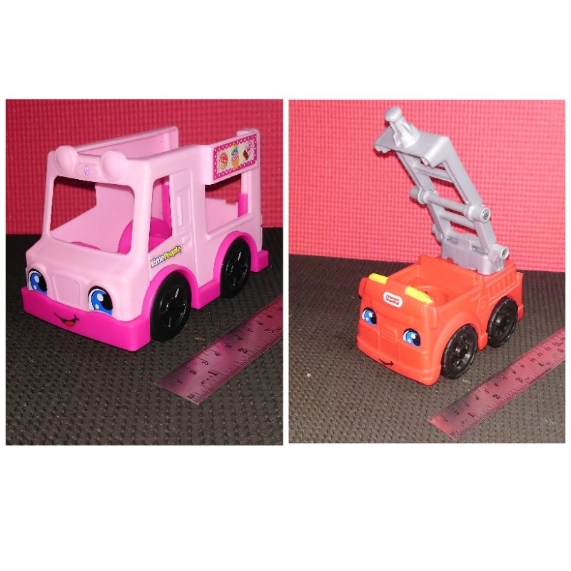 Fisher Price รถ Little People รถของเล่น