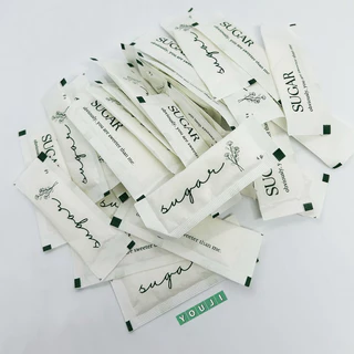 น้ำตาลทรายขาว 4 กรัม 100 ซอง (ลาย sweeter) / White sugar 4 g. 100 pcs