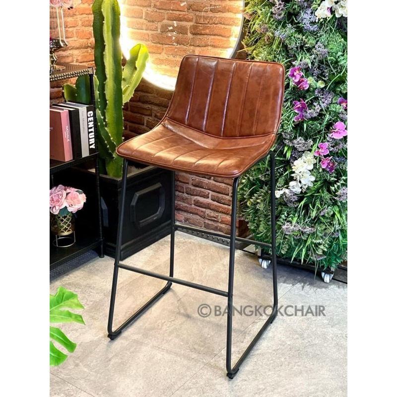 เก้าอี้บาร์สูง สไตล์ลอฟท์ รุ่น SPU-402 เก้าอี้ร้านอาหาร เก้าอี้ร้านกาแฟ BANGKOKCHAIR