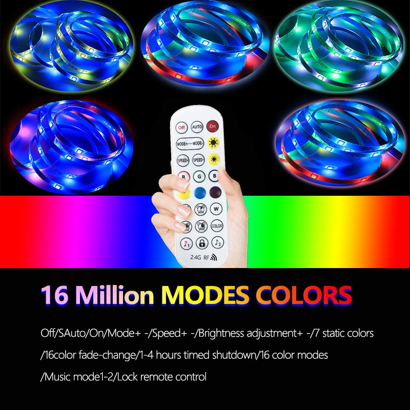 WS2812B ตัวคุมไฟ RGB บลูทูธ APP DC5-24V Mini 24 Keys คีย์รีโมทคอนโทรล ตัวควบคุมไร้สายบลูทูธ SPI LED - รูปที่ 4