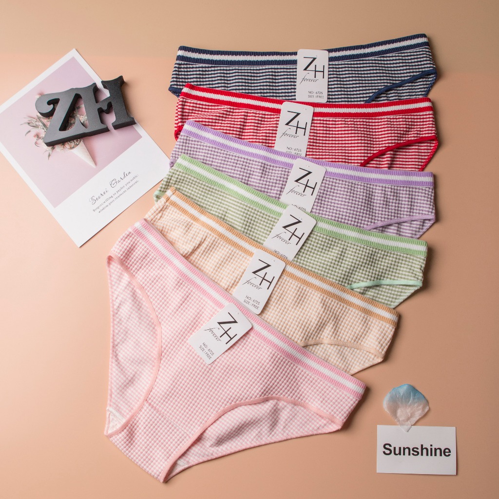zh-forever.6725 กางเกงชั้นในไร้ตะเข็บ ผ้าฝ้าย กางเกงใน กางเกงใน ผู้หญิง แมนดาริน ข้างใน