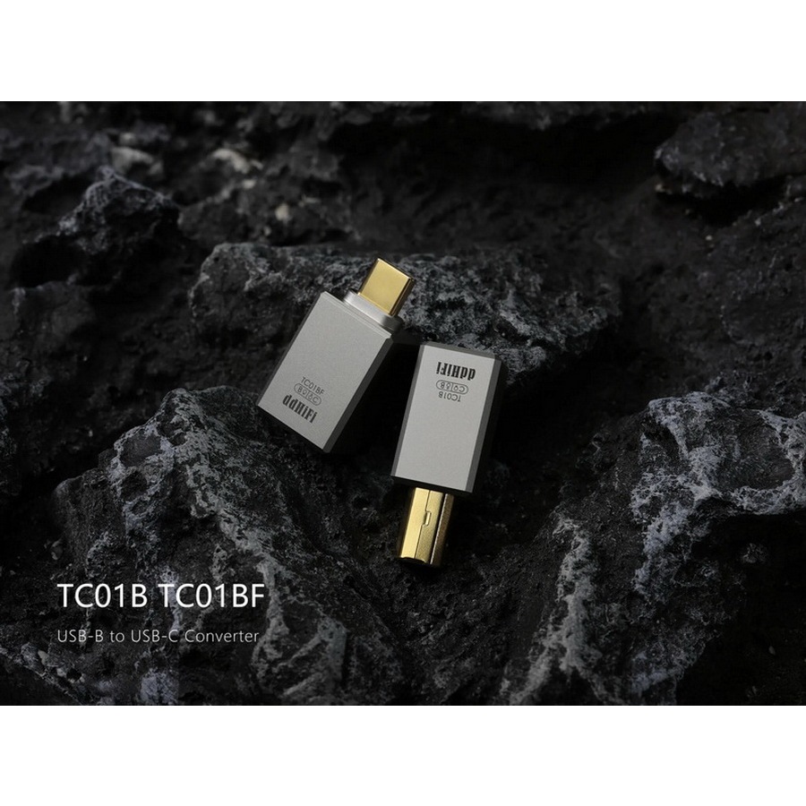 [-ประกันศูนย์ไทย-] DD TC01BF หัวแปลง USB TypeB เป็น USB TypeC สำหรับเครื่องเสียง