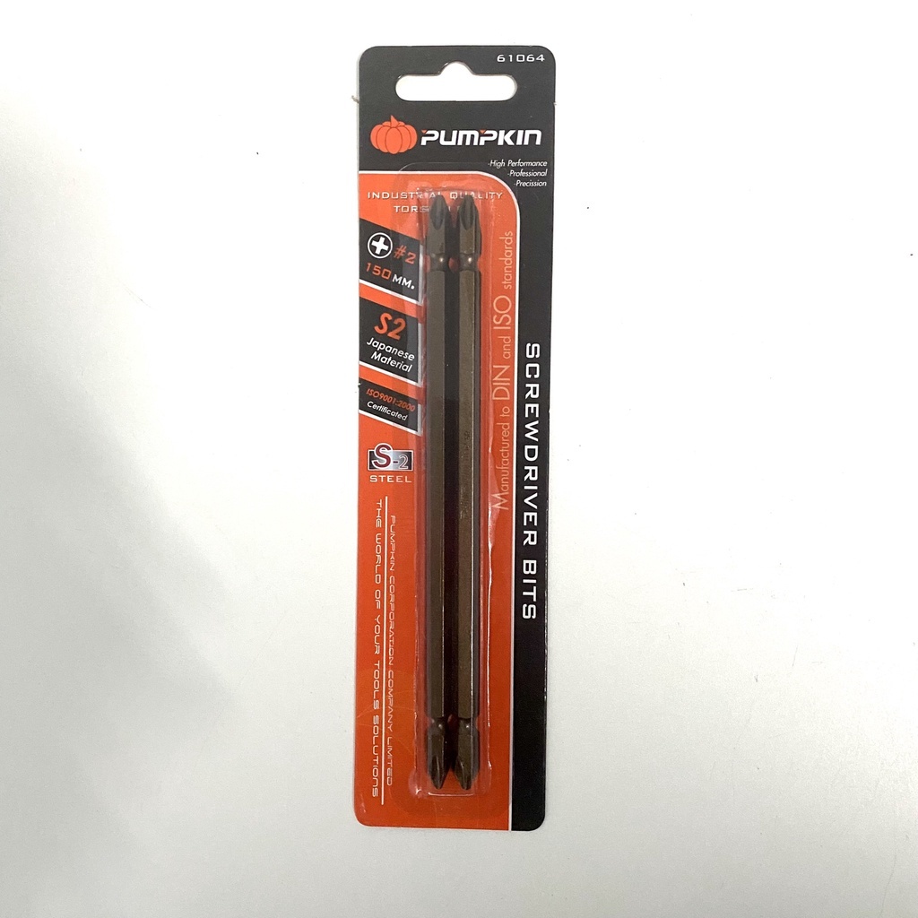 ดอกไขควงลม (คอยาว) PUMPKIN PH2-110 (61063) PH2-150(61064) PH2-200(61065)