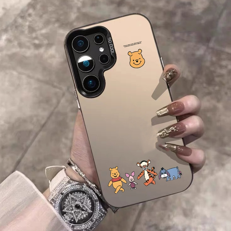 เคสโทรศัพท์มือถือ ผิวด้าน ลายการ์ตูน สําหรับ SAMSUNG A06 A16  A05S A07 A17 A37 A57 A56 A36 หรูหรา เคสกันกระแทก