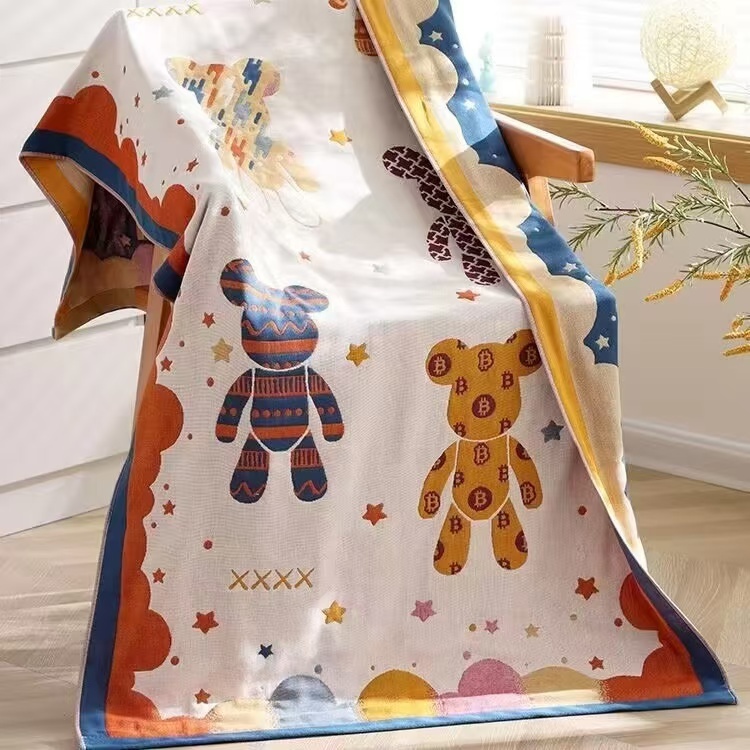 ผ้าเช็ดตัวสาลูผืนใหญ่จั้มโบ้ ขนาด 80*160 cm. เนื้อผ้า cotton 100% - รูปที่ 7