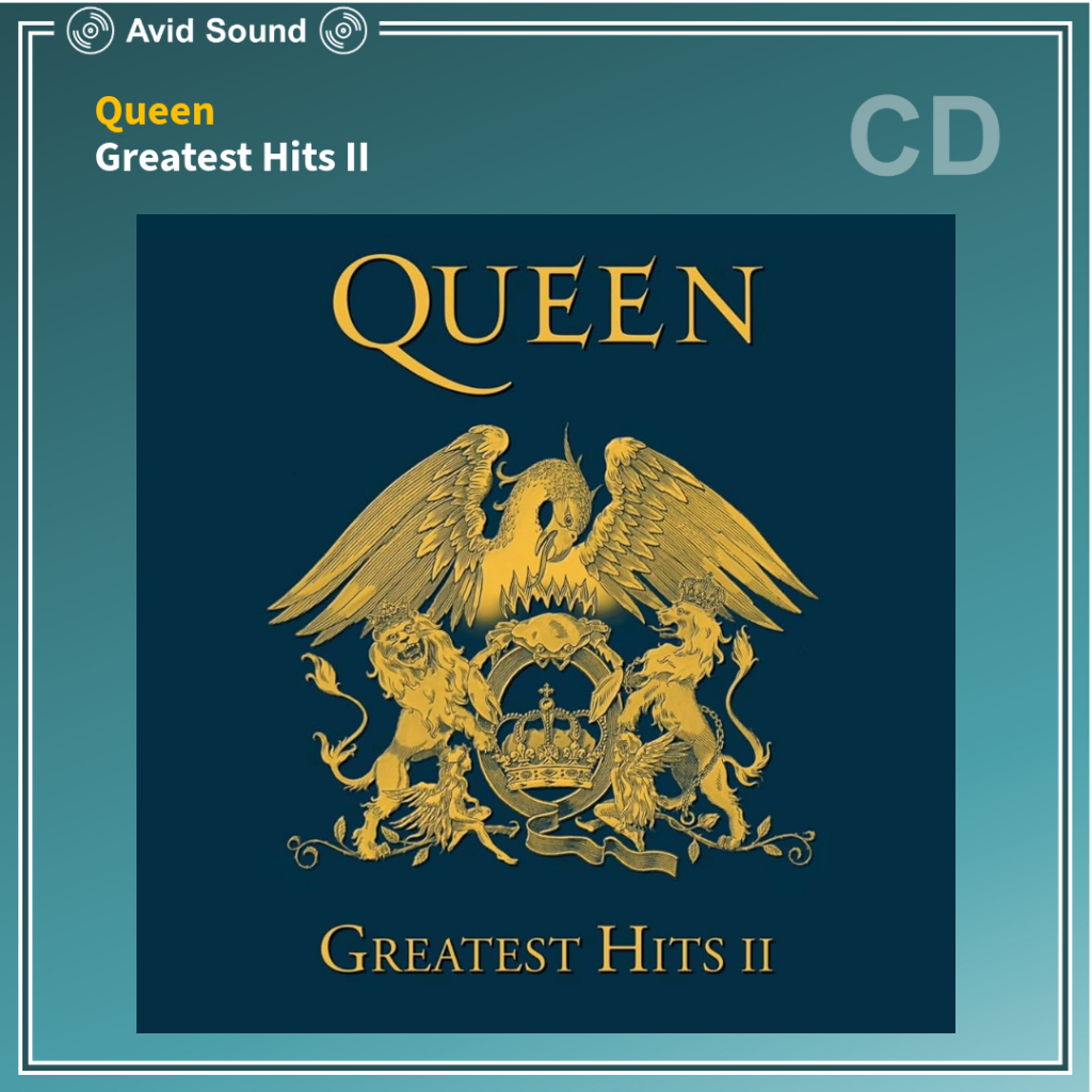 CD แผ่นซีดี Queen Greatest Hits II ใหม่ ซีล Queen CD