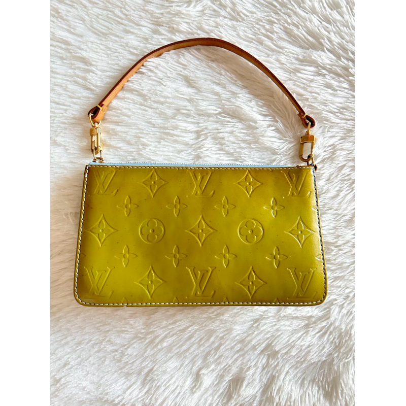 lv pochette vernis vintage