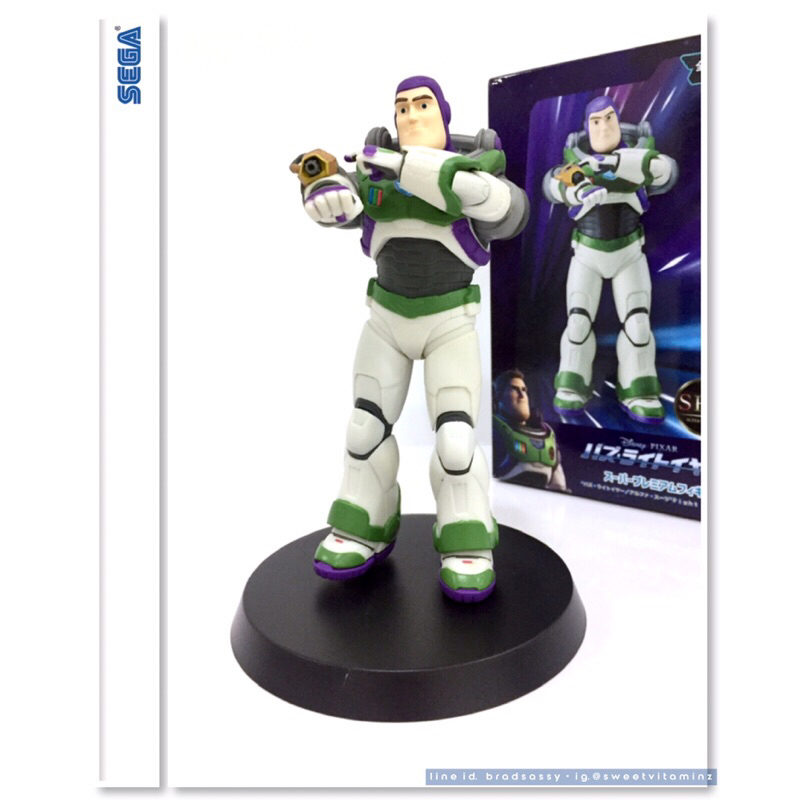 Buzz Lightyear Alpha Suit Fight Ver. Super Premium Figure จาก SEGA : ฟิกเกอร์ Buzz Lightyear สินค้าใ