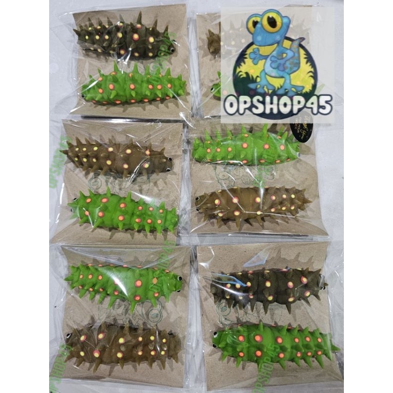 หนอนหนามขนาดเล็ก  🐛🐛