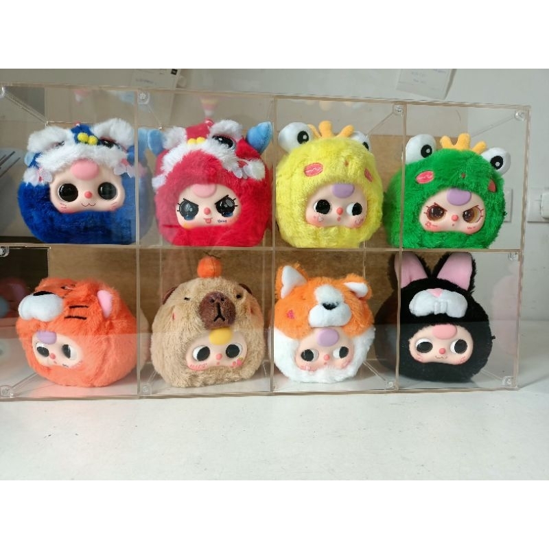 ตู้โชว์ตุ๊กตาน้องเบบี้ทรี V.1 V.2 Zipper Series รุ่นแบบมีซิปและBabythree Fruit Lokiki Kimmon Fruit Moomoo Doubaoยัยถั่ว
