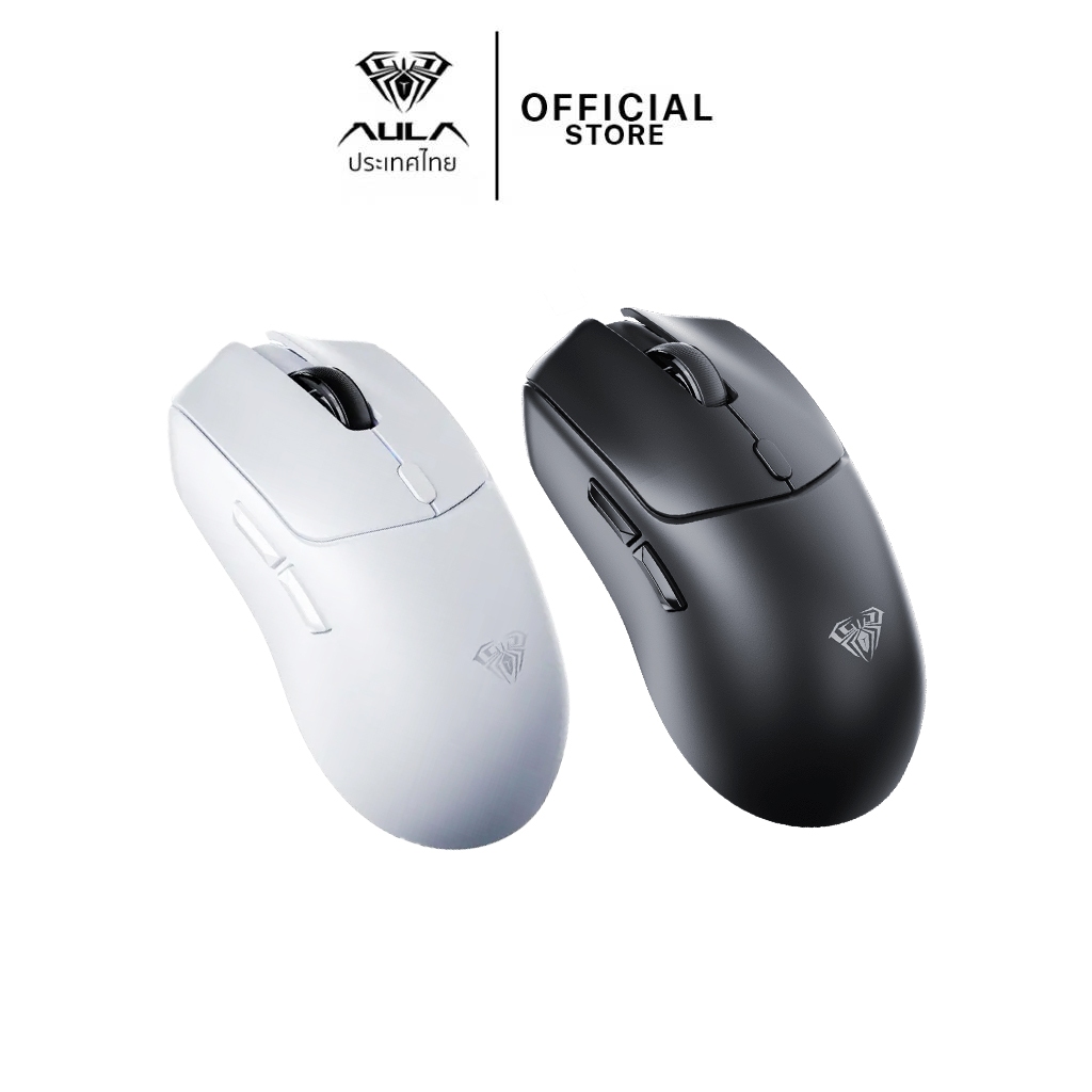 เมาส์ไร้สาย - AULA SC580X - Wireless Mouse Macro PAW3325 10,000 DPI รับประกัน 2 ปี