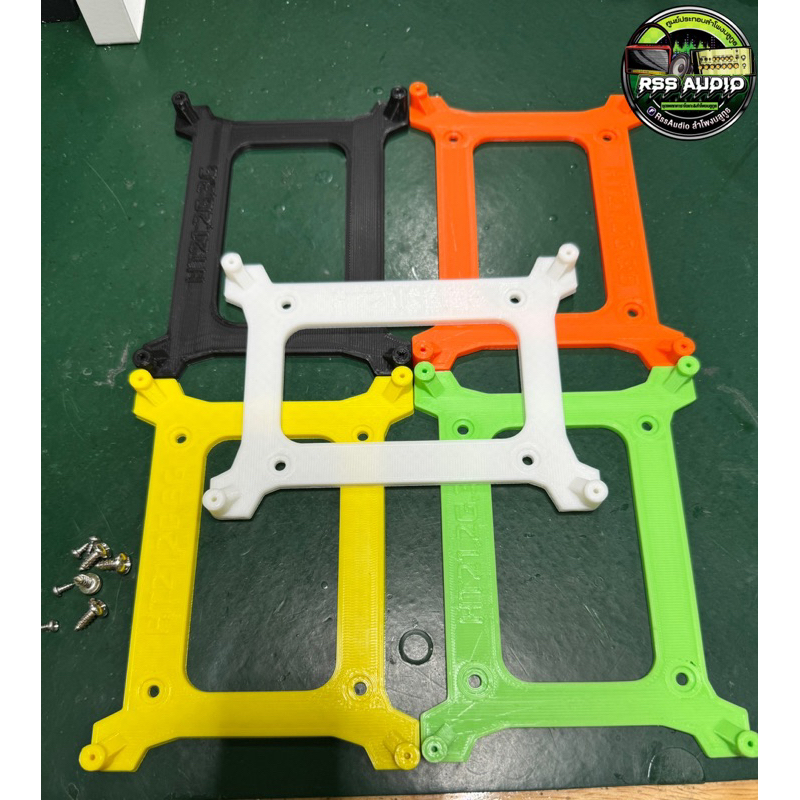 ฐานยึดแอมป์HT21 2G 3G (V1)มีหลายสี แถมน๊อตจ้าา(3dPrint)
