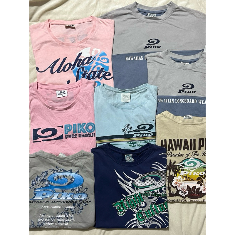 Piko Hawaii baby tee ⭑.ᐟ เสื้อเด็ก เบบี้ทีมือสองแบรนด์พิโกะของแท้ งานตามหา y2k tee 🏖️🎀