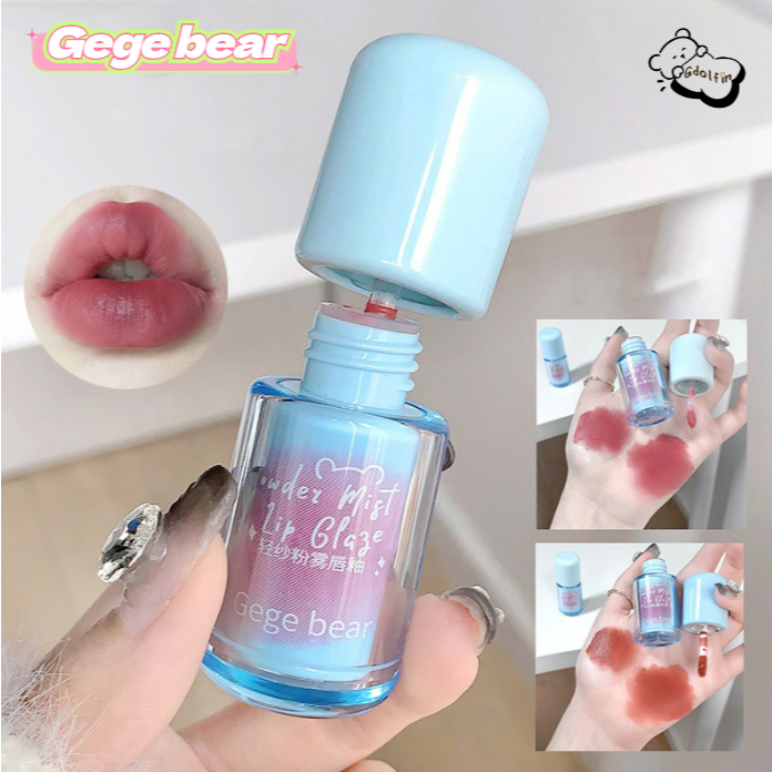 ส่งจากไทย ลิปสติก ลิปกลอส เนื้อแมตต์ กํามะหยี่ เนื้อแมตต์ ไม่ติดแก้ว 6 สี ติดทนนาน