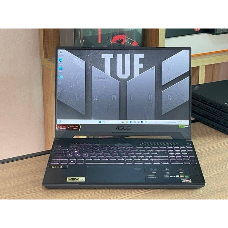 Asus TUF Gaming A15 FA507NU-LP023W Ryzen 7 7735HS SSD512GB RAM16GB RTX 4060 (8GB GDDR6) ครบกล่องประก
