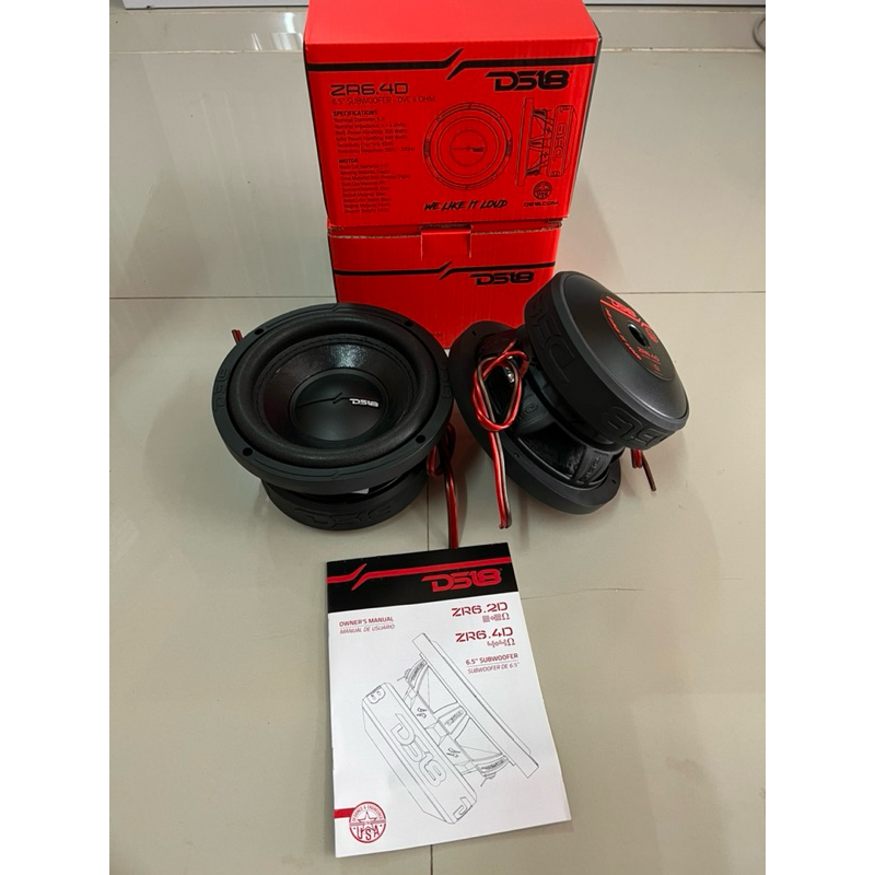 ดอกละ  5555บาท ลำโพงเบส 6.5“ ยี่ห้อ DS-18 สำหรับตู้บลูทูธ ตู้ DIY