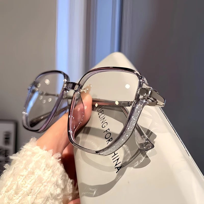 แว่นแฟชั่น กรอบแว่นยิปโซฟิล่า เลนส์กรองแสงสีฟ้า เลนส์BlueBlock Computer Glasses กรองแสงสีฟ้าจากคอมมือถือ