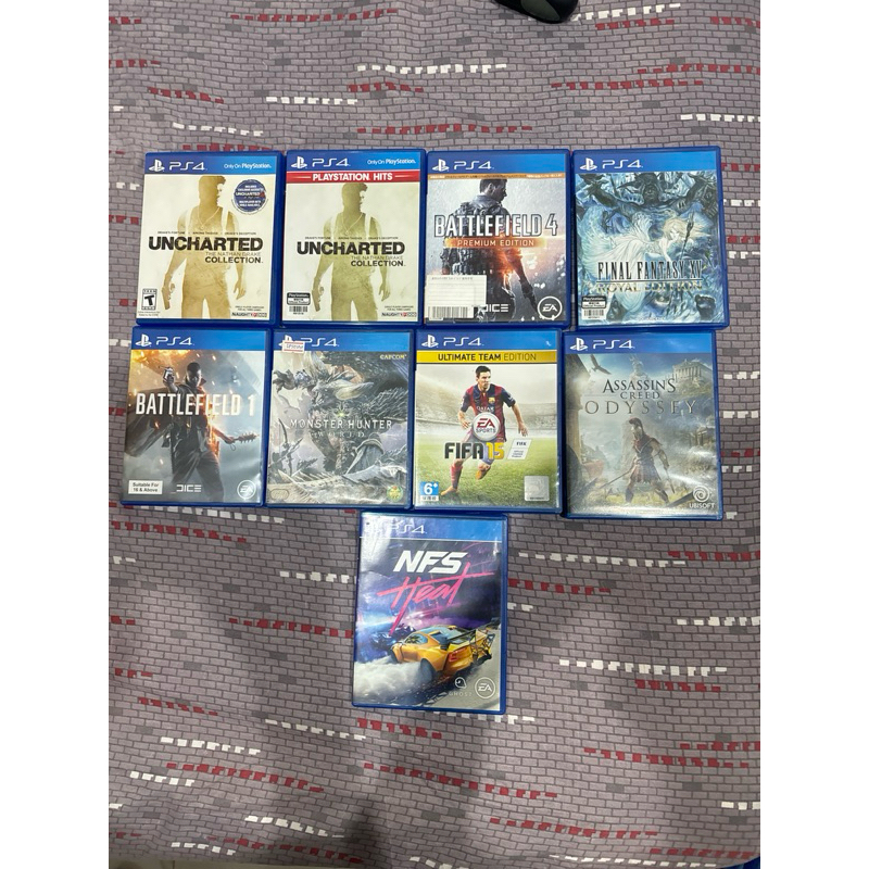 แผ่นเกม ps4 มือสอง (zone3&zone all)