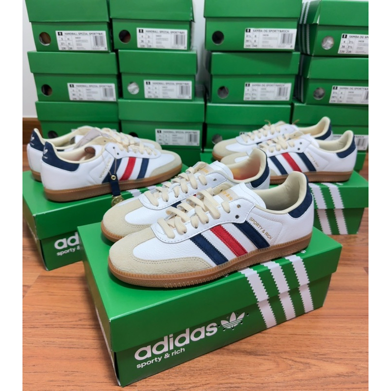 Adidas Samba OG X Sporty & Rich “Olympic" ป้ายไทย ( ของแท้100 | พร้อมส่ง )