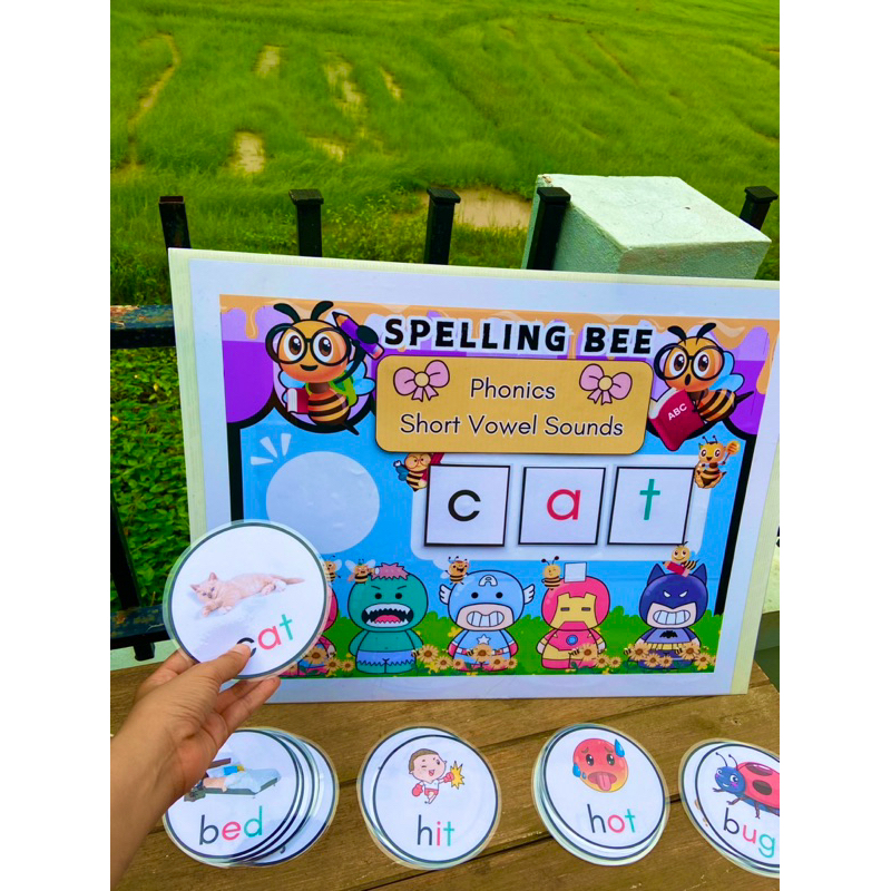 กระดานแม่เหล็กเกม Spelling Bee