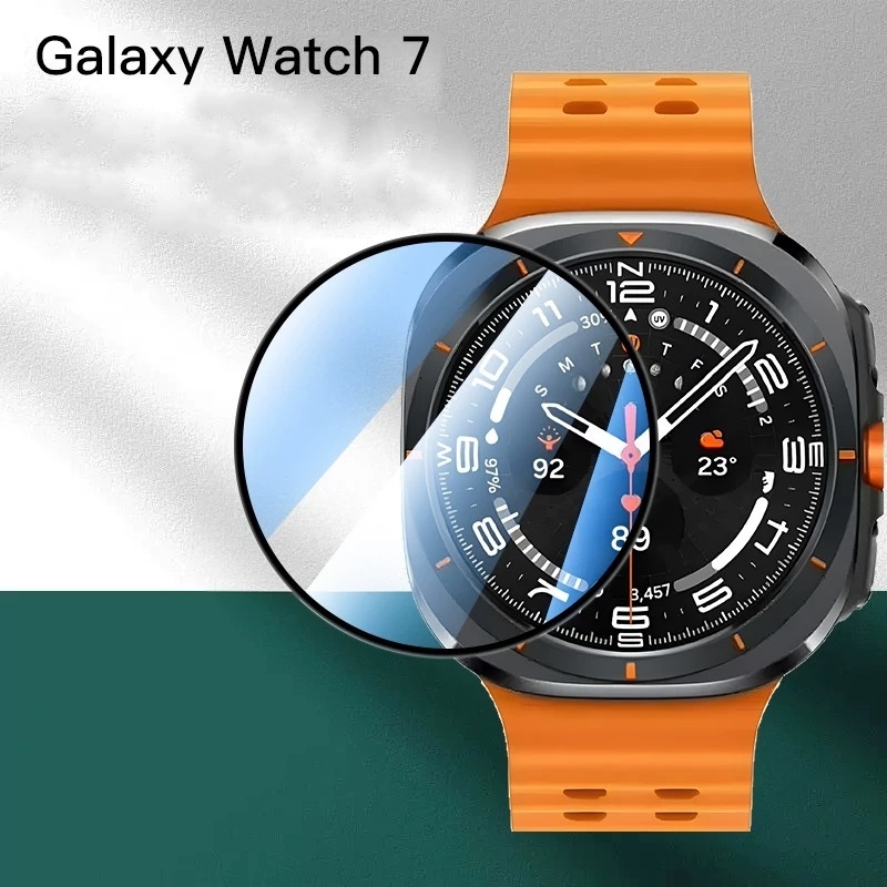 film Galaxy Watch 7 40mm/44mm 3D TPU เต็มจอ ฟิล์มsamsung galaxy Watch 7Ultra 47mm ฟิล์มกันรอย