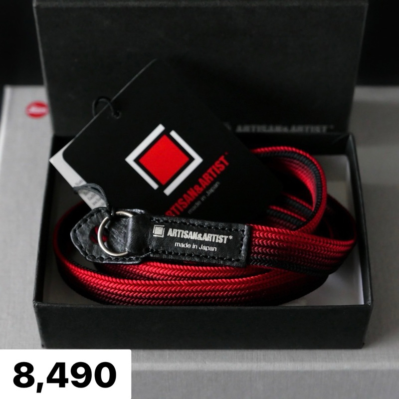 Artisan & Artist ACAM-312N แบบแบน Red/Black