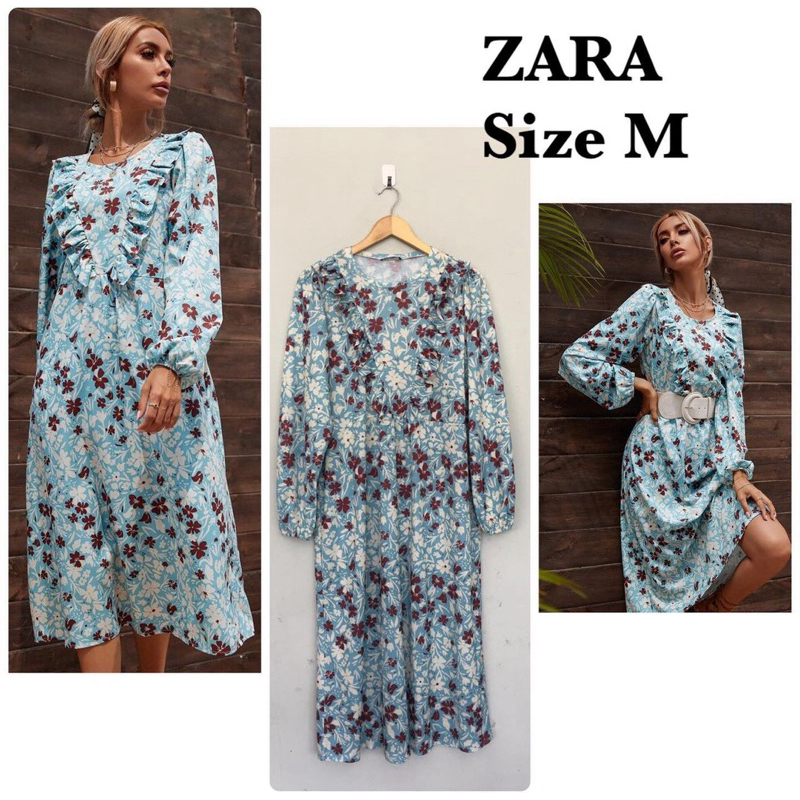 ZARA เดรสมือสองของแท้