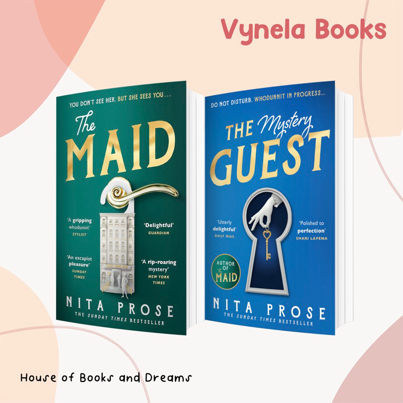 VYNELA (หนังสือภาษาอังกฤษ) THE MAID / THE MYSTERY GUEST (MOLLY THE MAID #1-2) — NITA PROSE