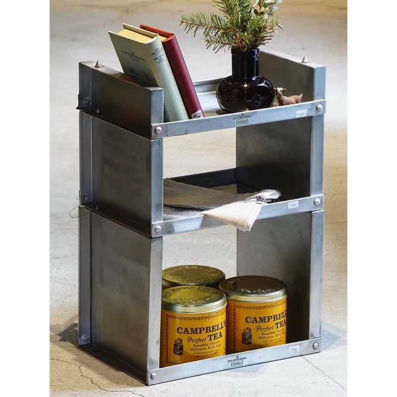 PUEBCO โต๊ะวางของ 3 ชั้น ถอดประกอบได้ แบรนด์แท้นำเข้าจากญี่ปุ่น โต๊ะสวย คลาสสิคมากค่ะ ถ่ายจากสินค้าจ