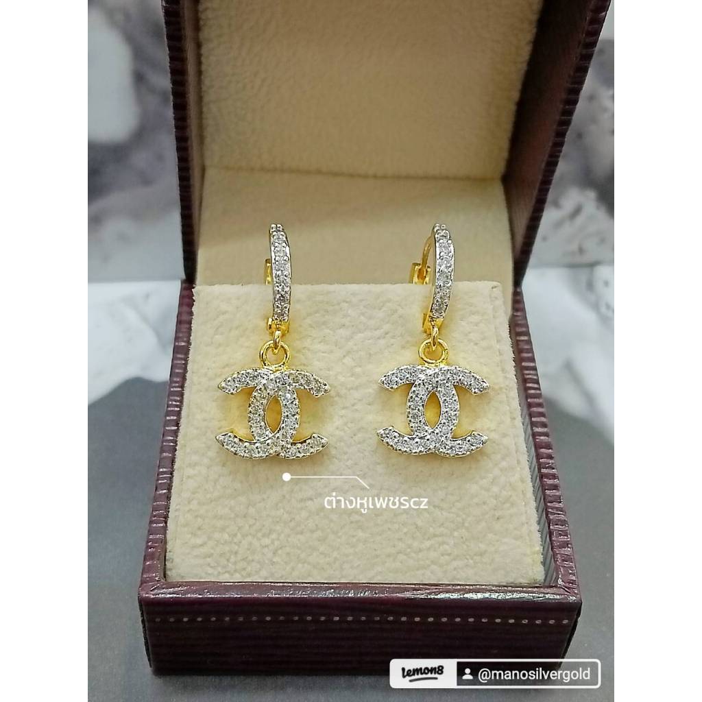 ต่างหูแฟชั่น 0265 ต่างหูแฟชั่น มินิมอล งานเกาหลี ไมครอน ชุบทอง หุ้มทอง แฟชั่น ทองสวย ใส่ออกงาน - รูปที่ 2