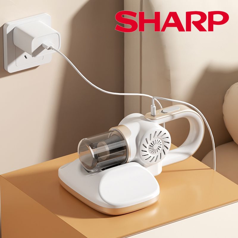 SHARP เครื่องดูดฝุ่น เครื่องกำจัดไรฝุ่นแบบไร้สาย เเครื่องดูดฝุ่นในบ้าน พลังดูดสูง 20000Pa เครื่องดูดฝุ่น ที่ดูดฝุ่น เครื