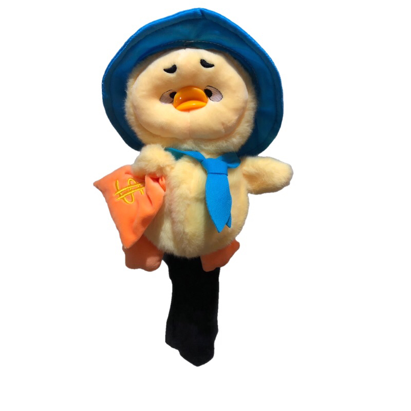 Golf Head Cover For Fairway 5,7 or hybrid "Little duck ถุงเงิน” ปลอกคลุมหัวไม้กอล์ฟ