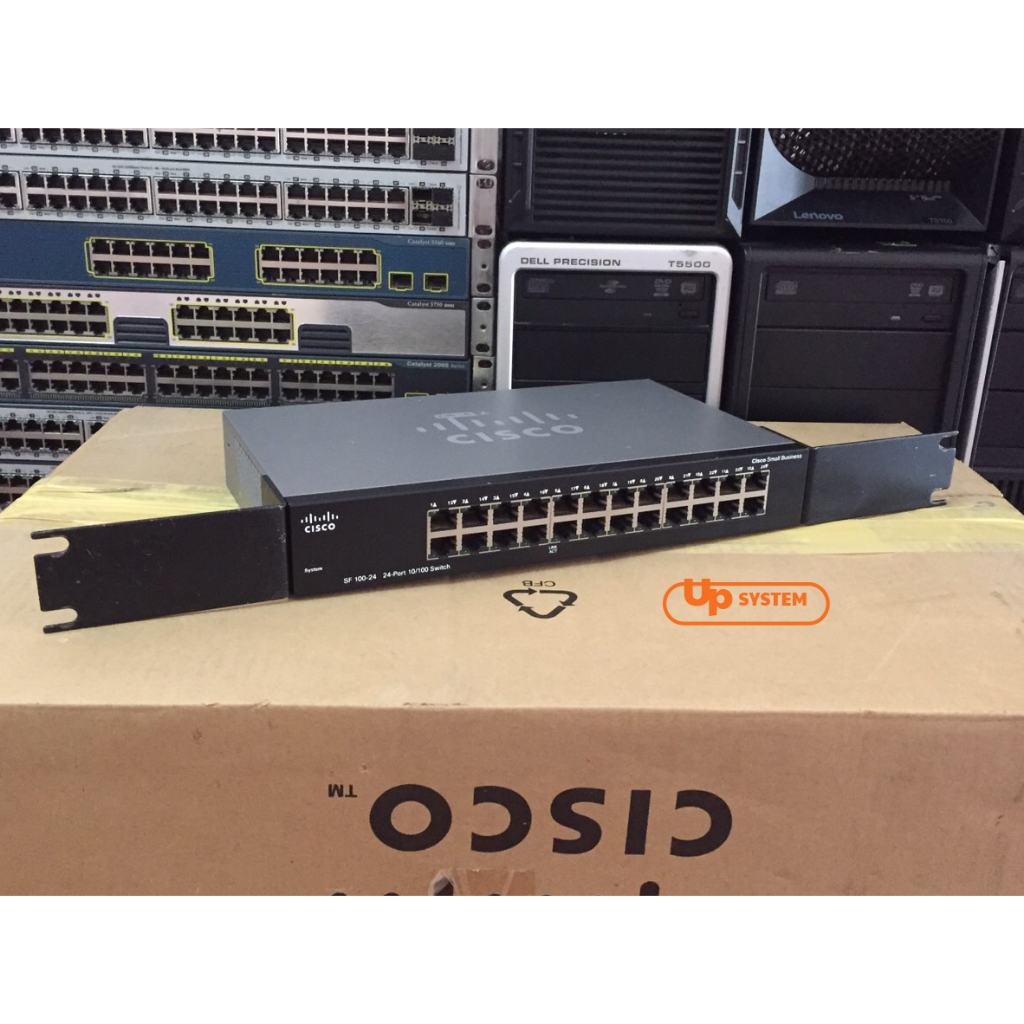 Cisco SF100-24 Switch 10/100 (ciscoมือ2)