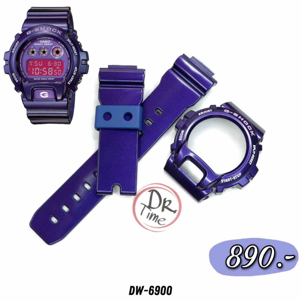 กรอบสาย G-SHOCK ของแท้ 100%  Model DW-6900 ตรงรุ่น