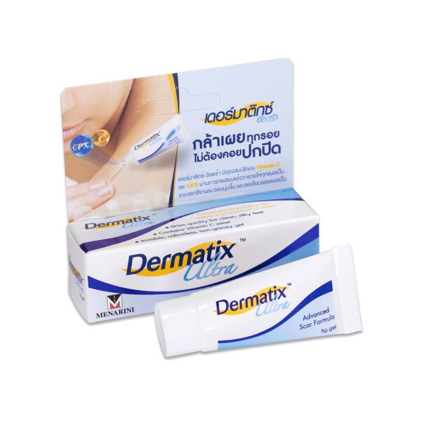 รุ่นมีปีก Dermatix Ultra Gel  เดอร์มาติกซ์ อัลตร้า เจล (ของแท้ 100%)