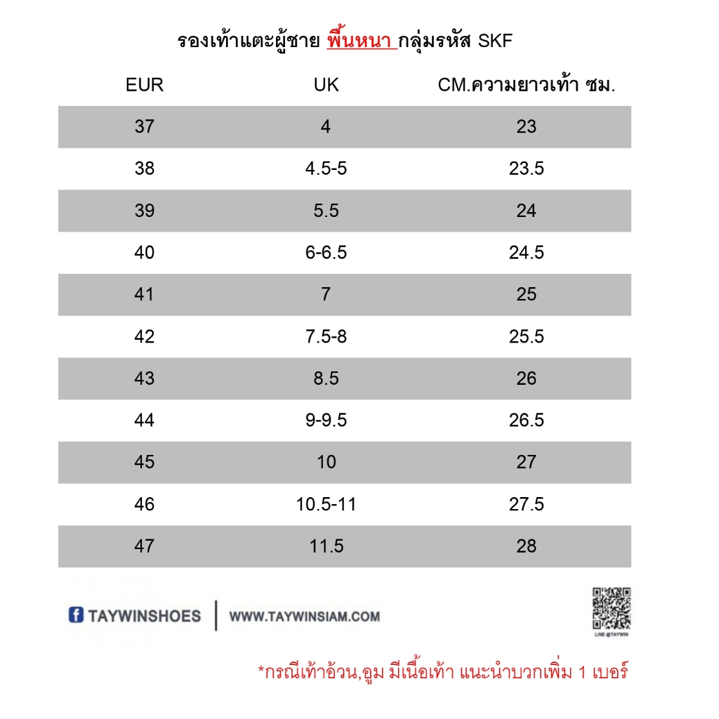 TAYWINแท้ เทวินทร์แท้ รองเท้าแตะ SKF-42 Size39-46 หนังปั่นนิ่มดำ-กลับดำ-นิ่มดำ