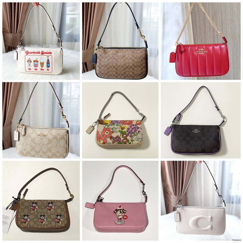 คล้องมือ Coach Nolita 19 In Signature Canvas CP252 CN506 CN507 C3308