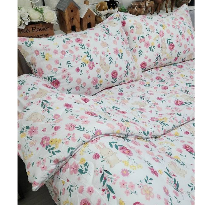 ชุดเครื่องฤดูหนาว  ผ้าห่ม ผ้าปูที่นอน นวมหนา แน่น หนัก นุ่ม ผ้า fine fabric ของ Rabbit Moon ราคา ถูกที่สุด ดีลบีเคเค แกลเลอรีภาพที่ 7