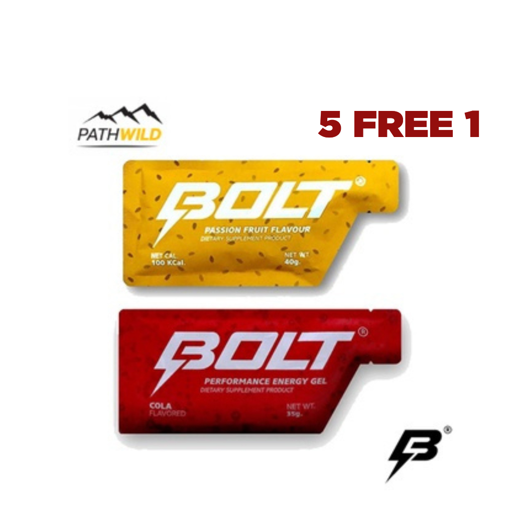 [[[ ซื้อ 6 จ่าย 5 / กดซื้อ 6 ]]] BOLT ENERGY GEL เจลให้พลังงาน ช่วยเพิ่มประสิทธิภาพในการออกกำลังกายใ
