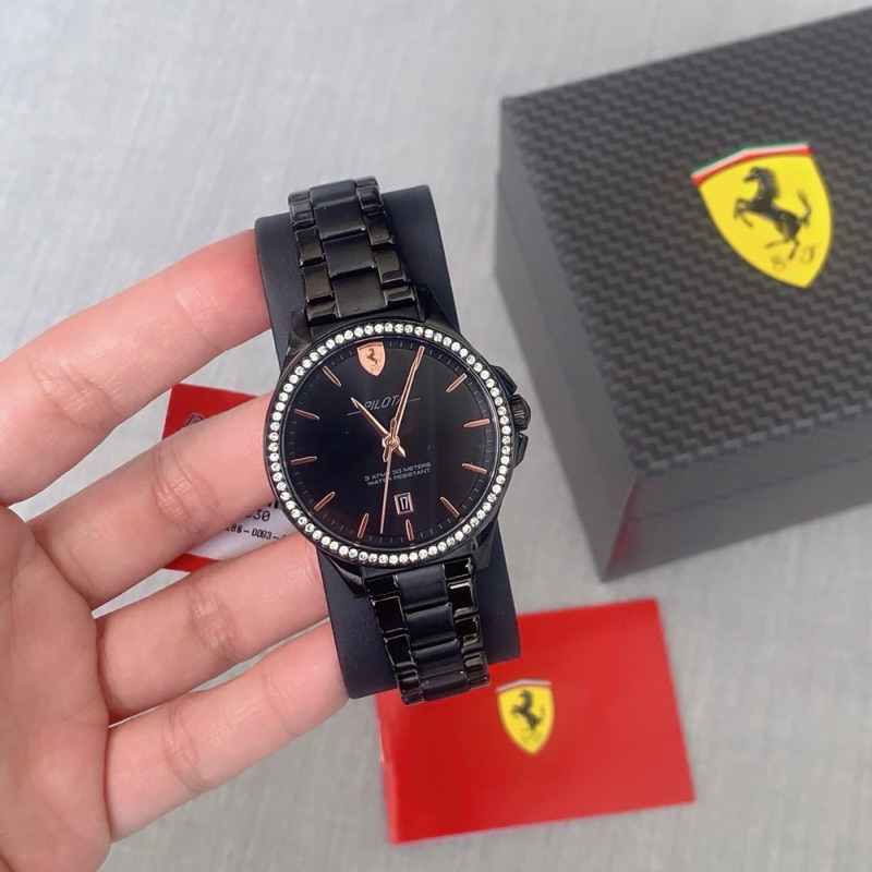 Ladies Scuderia Ferrari Pilota Watch 0820030