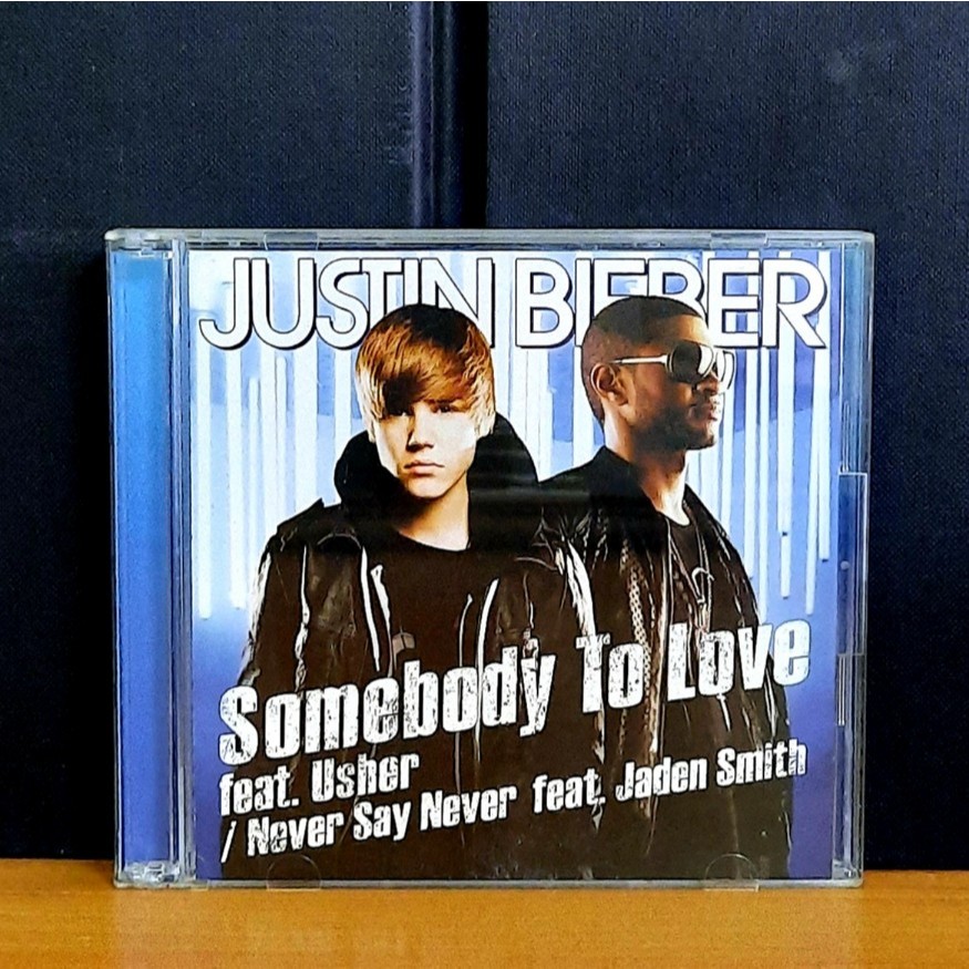 CD ซีดีเพลงสากล / Justin Bieber / Somebody to love, feat.Usher / Never say never, feat.Jaden Smith  