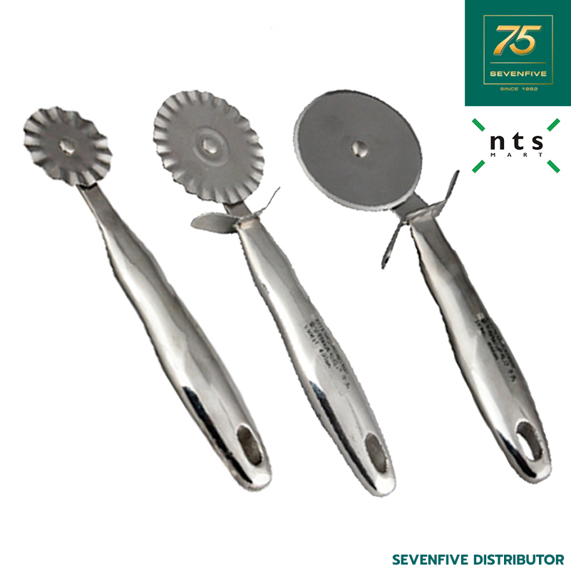 NTS ที่ตัดแป้ง ที่ตัดเส้นพาสต้า โรลตัดแป้ง ด้ามจับสแตนเลส NTS1-PCU