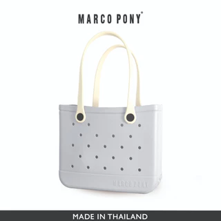 Marco Pony ผู้หญิงกระเป๋าถือ กระเป๋าสะพายความจุขนาดใหญ่ กระเป๋าแฟชั่น สไตล์ครีม ทนต่อการสึกหรอ EVA bag BP1003