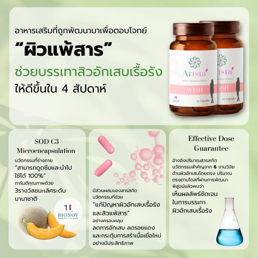 Set B โปรโมชั่น อริสต้า วิช 2 กระปุก ราคาพิเศษ