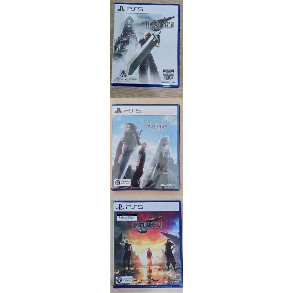 PS5 Final Fantasy Remake,Rebirth,Reunion มือ1/2 Z3 พร้อมส่ง