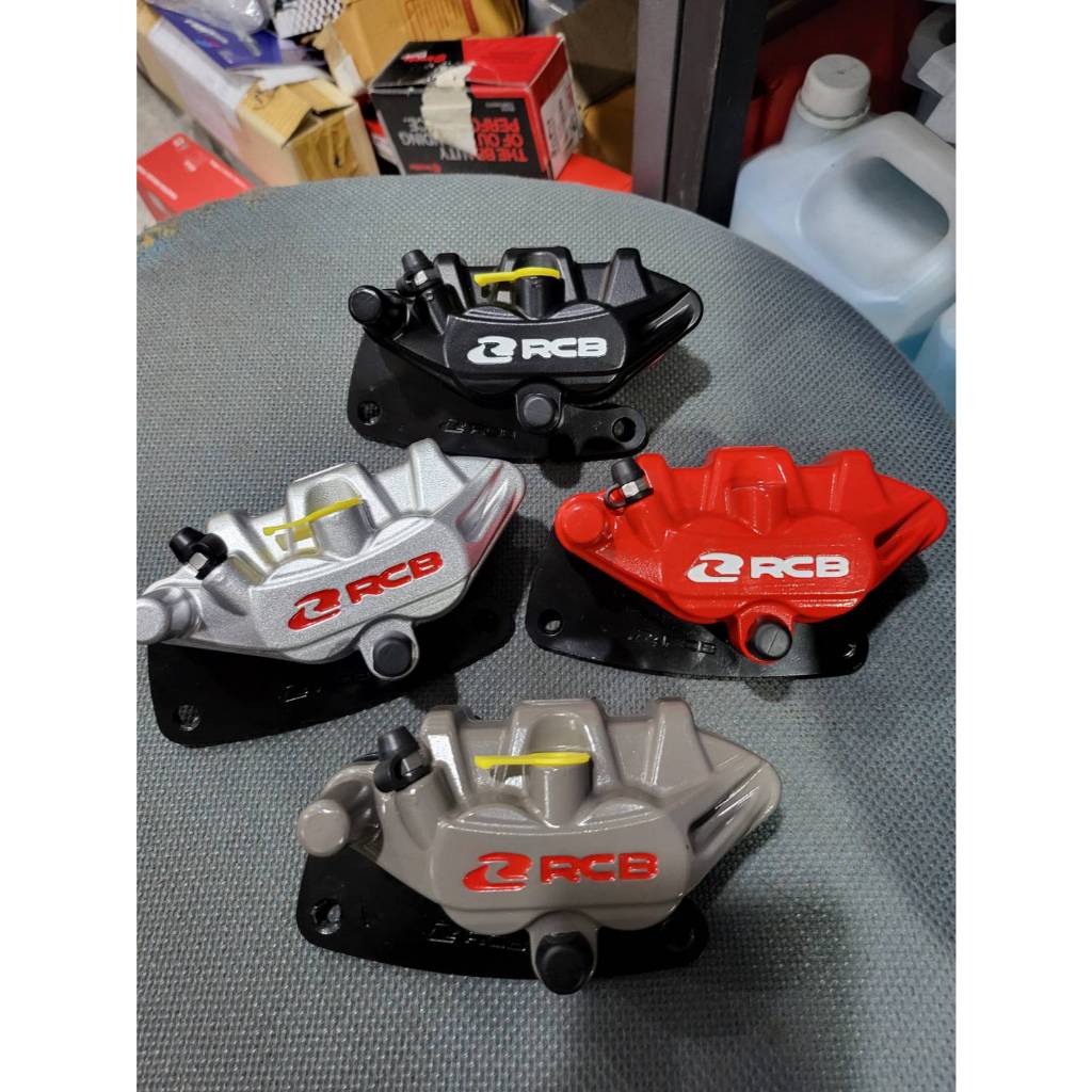 ปั้มล่าง RACINGBOY ขาจับ ใส่จานเดิม GIORNO+รุ่น ABS CLICK 125-150 160ตัวไม่มีABS ราคา1300 มีสีแดง เงิน เทา ดำ