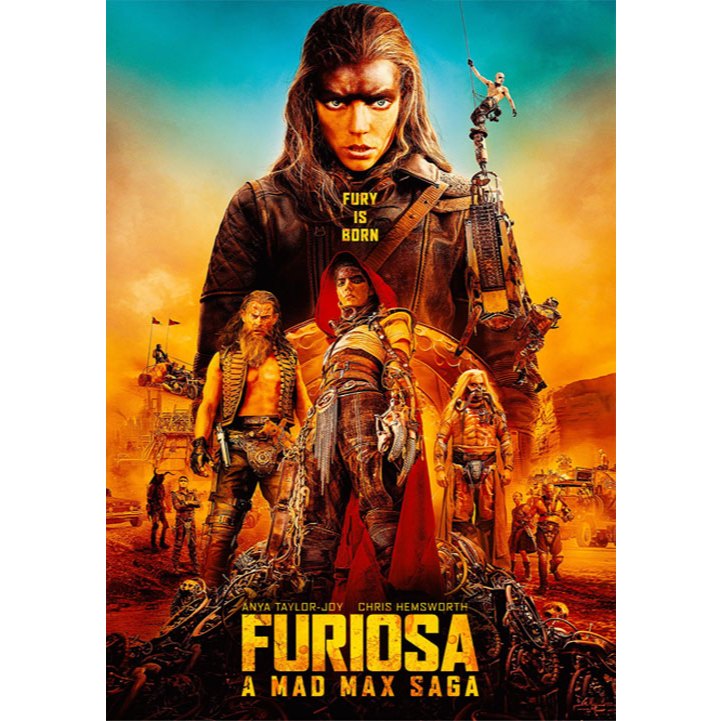 DVD เสียงไทยมาสเตอร์ หนังใหม่ ดีวีดี Furiosa A Mad Max Saga ฟูริโอซ่า มหากาพย์ แมด แม็กซ์