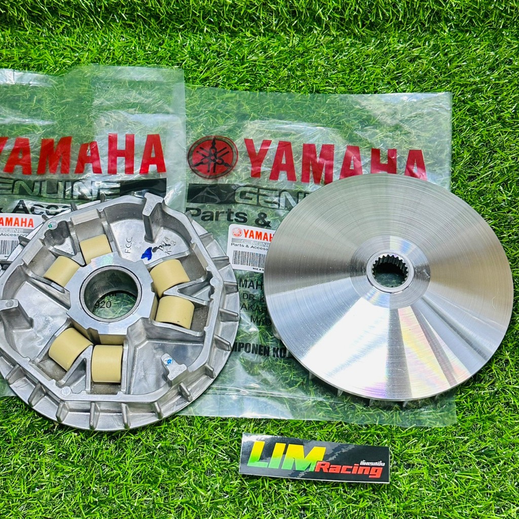 ชามแต่งพร้อมเม็ด XMAX 300 ทุกปี ปรับองศา เพิ่มอัตราเร่งปลดรอบ ชามแท้ศูนย์ YAMAHA พร้อมไล่เม็ด