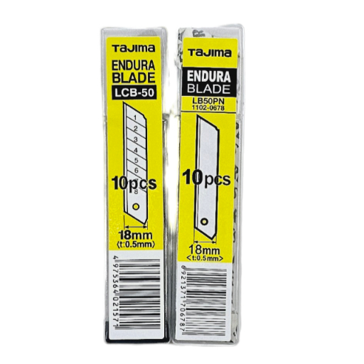 ใบมีดคัตเตอร์ TAJIMA LCB-50PN  TAJIMA LCB-50 บรรจุ 1หลอด