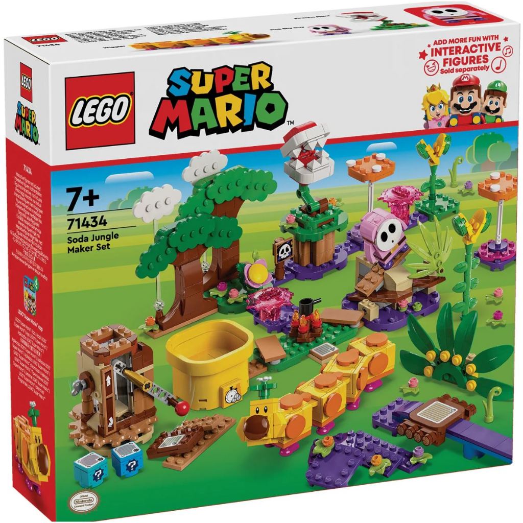 LEGO® Super Mario™ Soda Jungle Maker Set 71434
